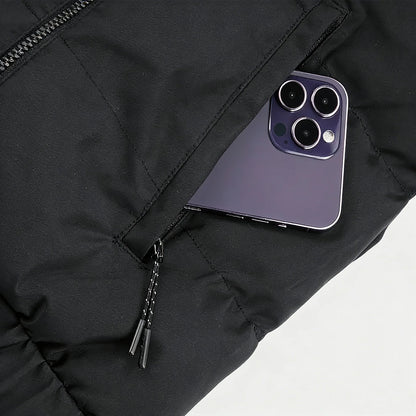 Heated Vest for Mens and Womens with 10000Mah Battery Pack, Detachable Heated Hood Heating Clothing, 3 Temperature Levels Electrically Heated Jacket, Szie XL